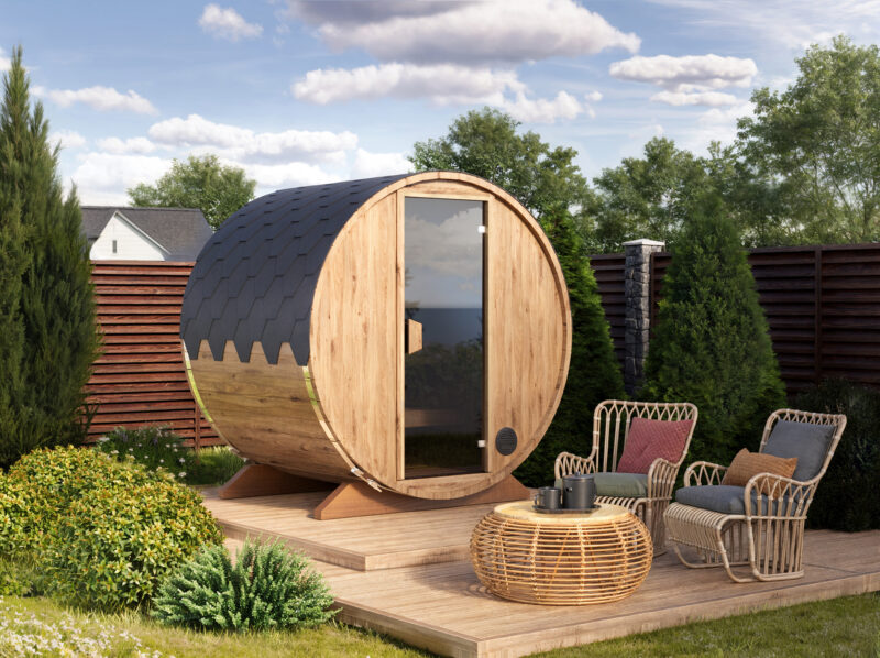 1,6m uttandura sauna - 3 persónar - Image 3