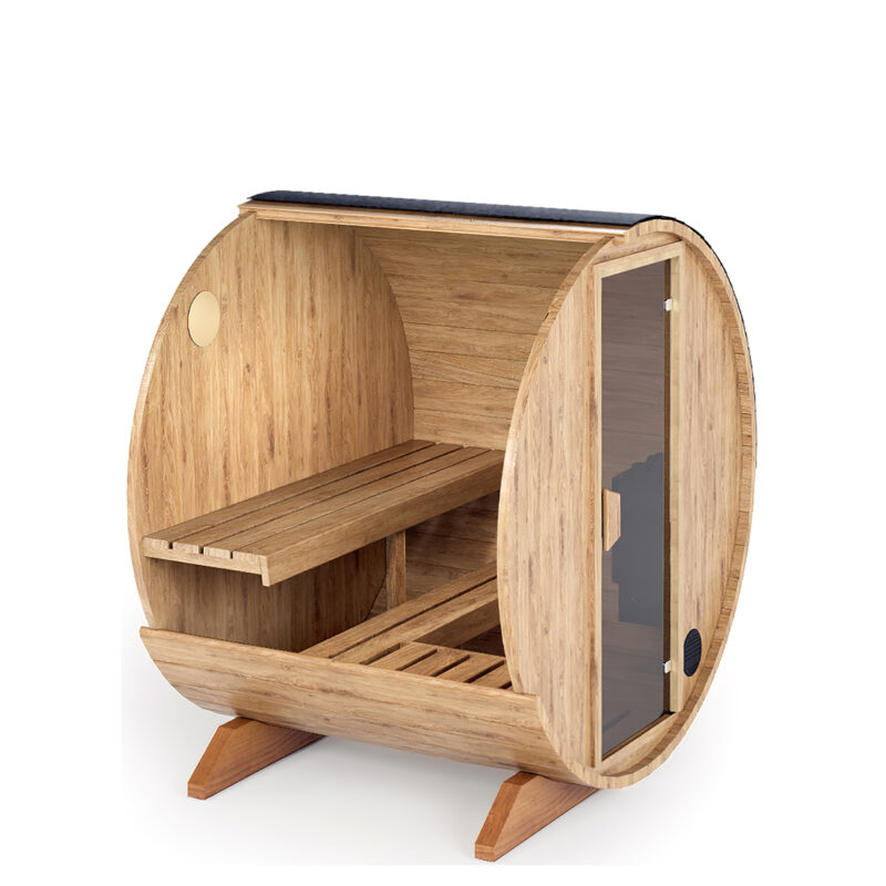 1,6m uttandura sauna - 3 persónar - Image 2